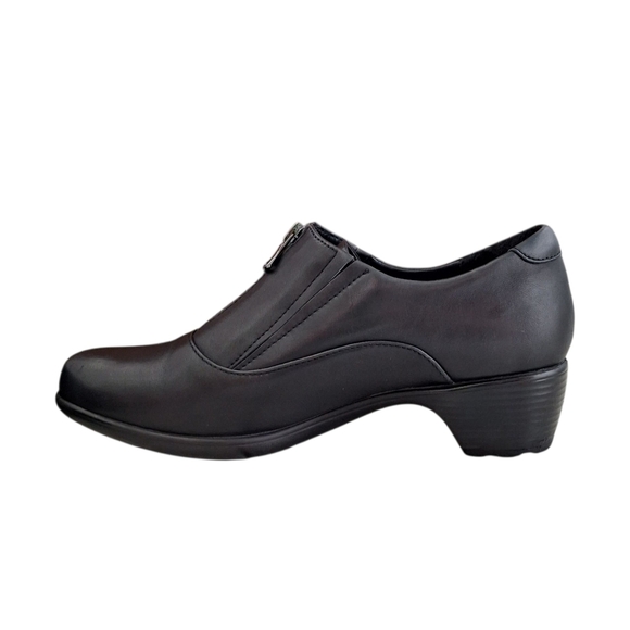 Romika Women's Banja 23 Leather Ankle Boot Black  Comfy Arch Work 40 EU 9.5 US - Picture 6 of 9